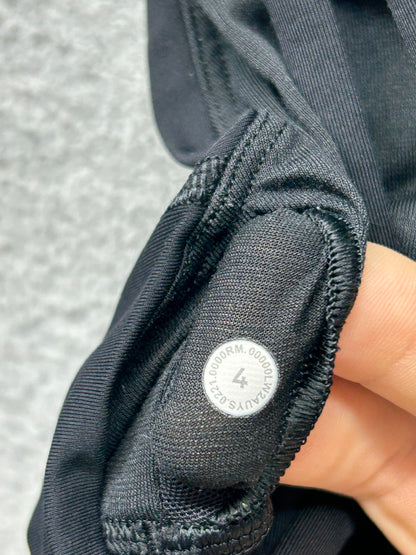 Lululemon Energy Bra Long Line Size 4 Black