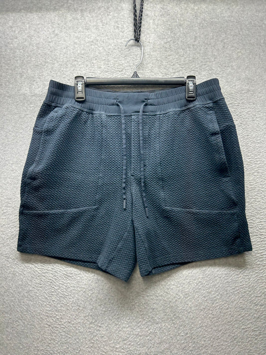 Lululemon At Ease Short 6" Mens Size XL Classic Navy