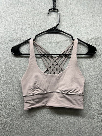 Lululemon Free To Be Moved Bra Size 4 Powdered Rose
