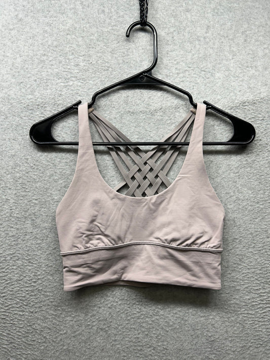 Lululemon Free To Be Moved Bra Size 4 Powdered Rose