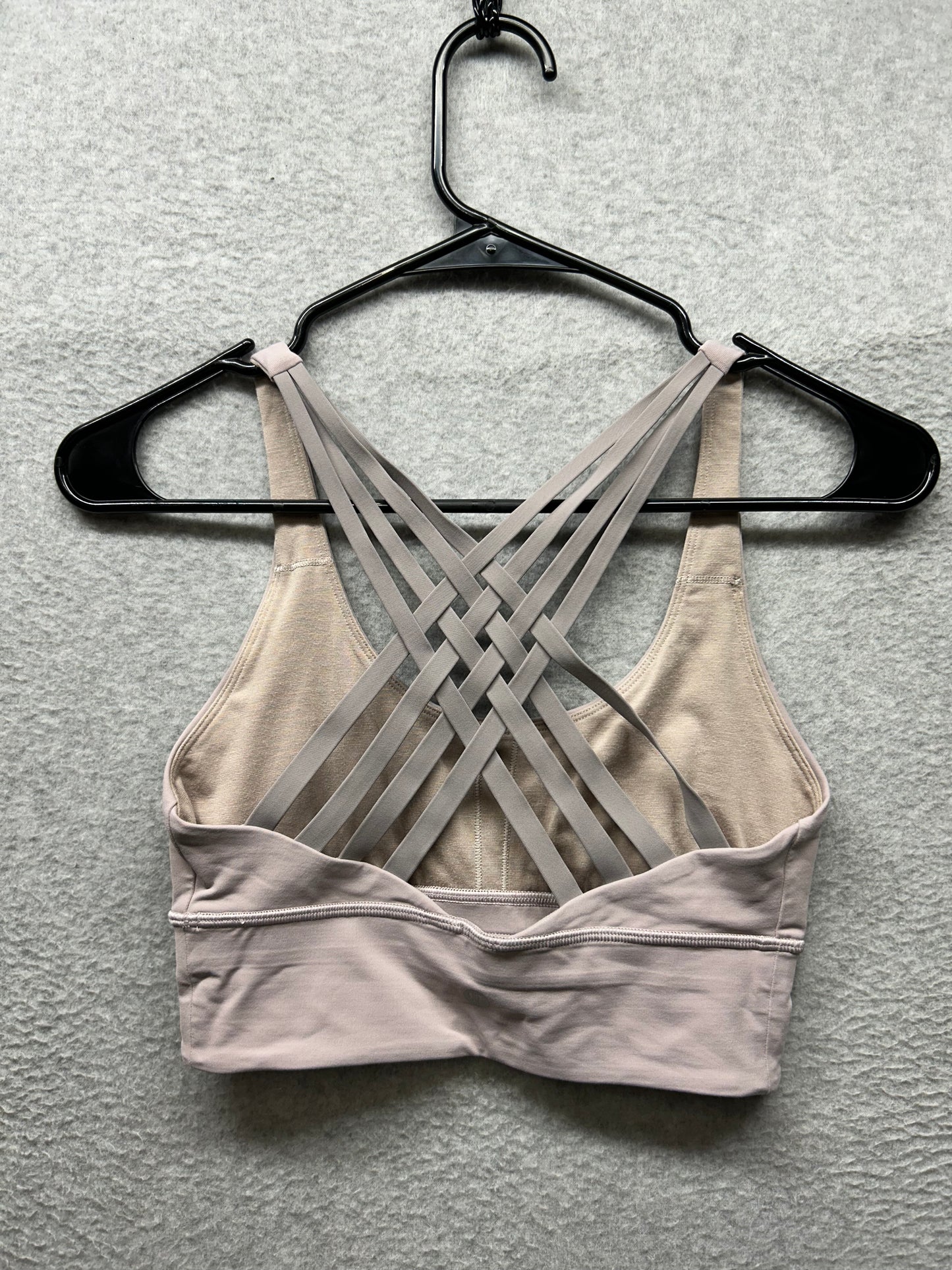 Lululemon Free To Be Moved Bra Size 4 Powdered Rose