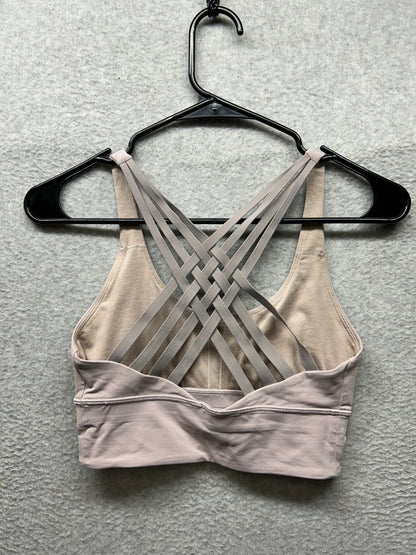 Lululemon Free To Be Moved Bra Size 4 Powdered Rose