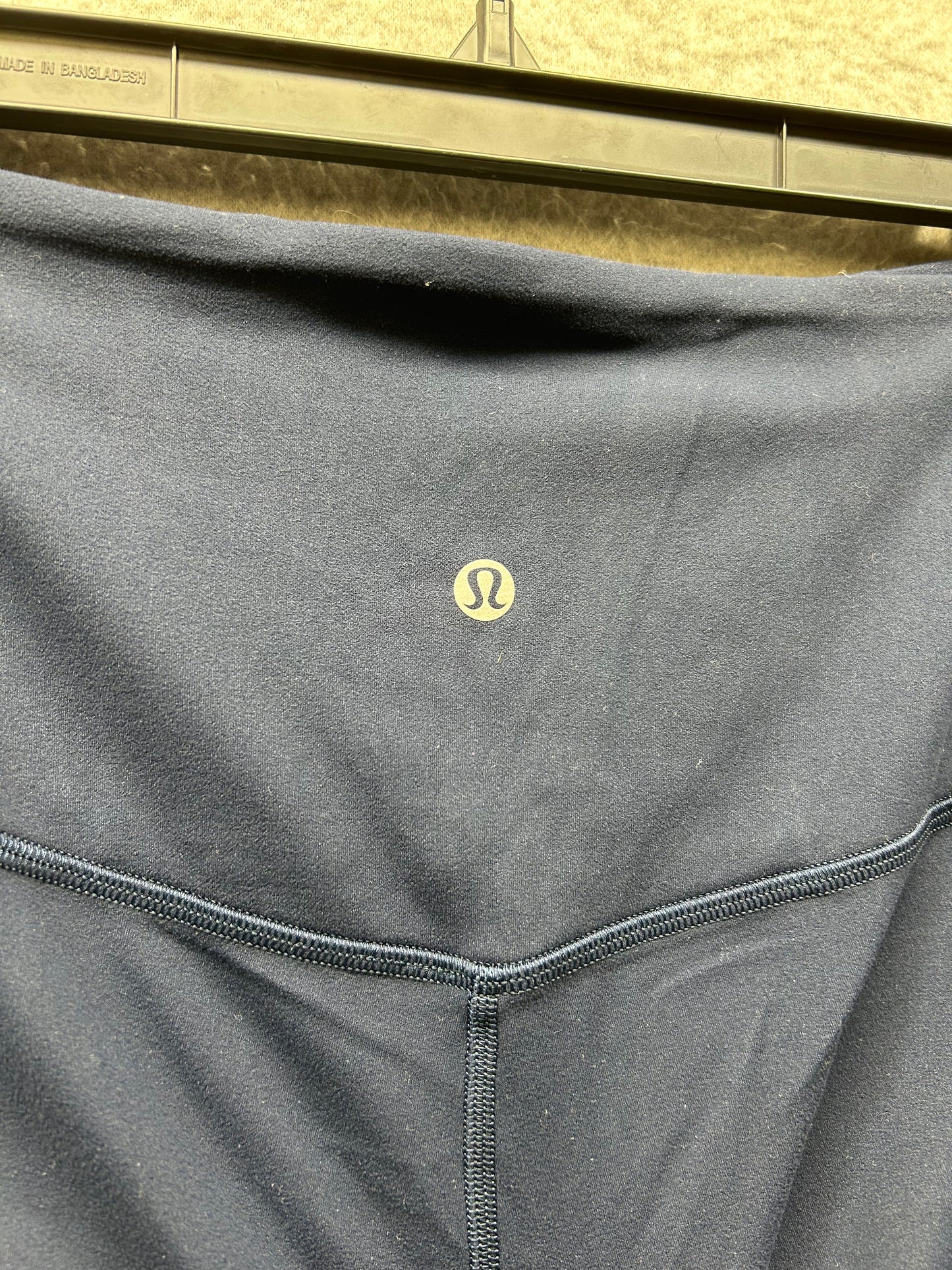 Lululemon Align High Rise Crop with Pockets 22" Size 8 True Navy