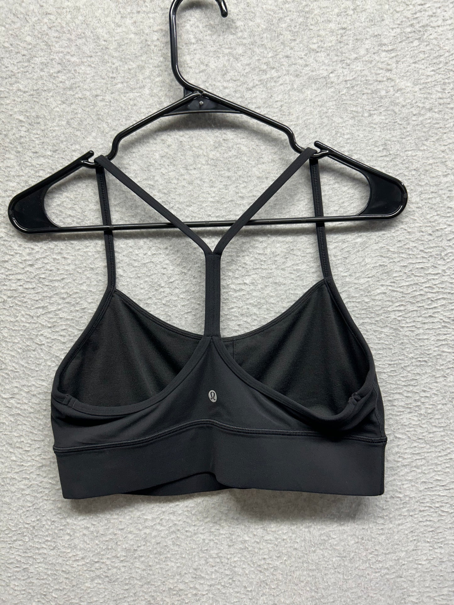 Lululemon Flow Y Bra Longline Nulu Size 12 Black