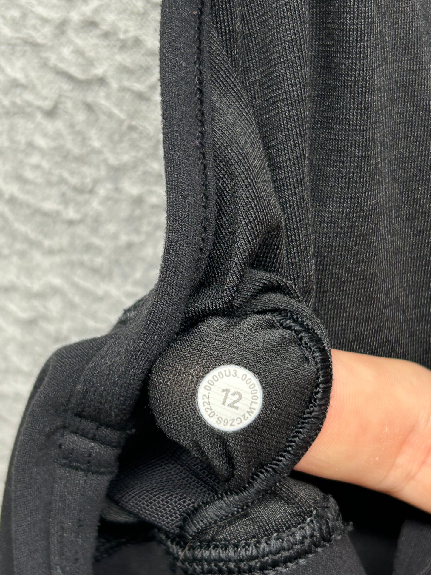 Lululemon Flow Y Bra Longline Nulu Size 12 Black