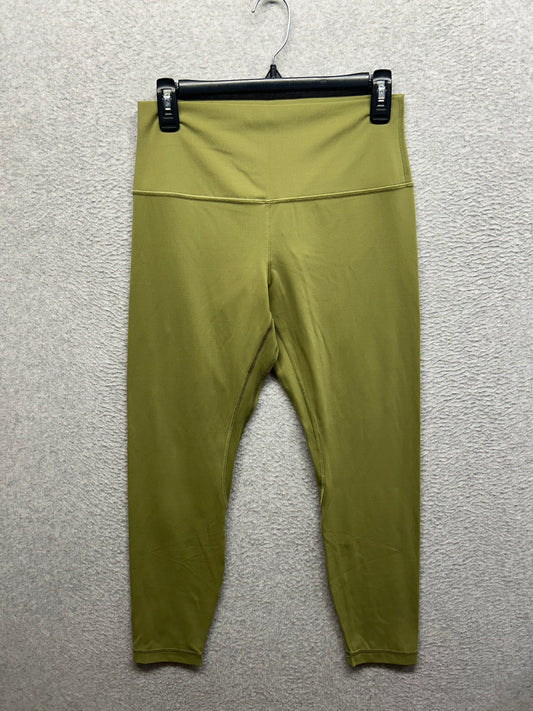 Lululemon Align High-Rise Pant 25" Size 10 Bronze Green