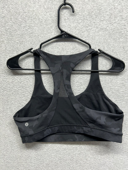 Lululemon Invigorate Bra Size 12 Incognito Camo Multi Grey