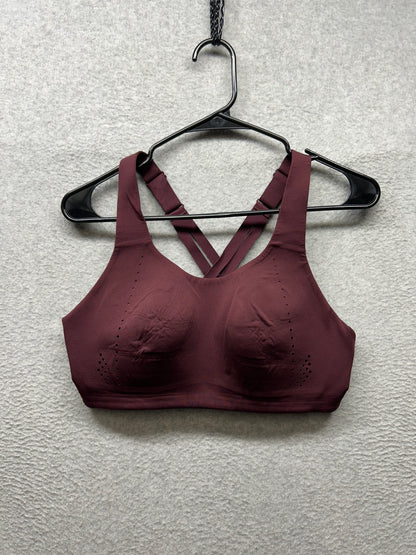 Lululemon AirSupport Bra High Support Size 36C Cassis / Red Merlot