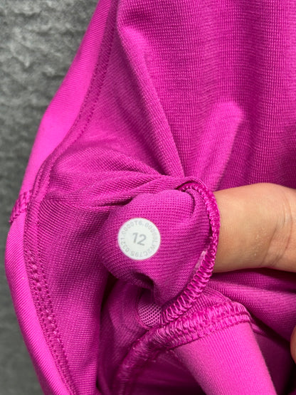 Lululemon Energy Bra Size 12 Raspberry Glo Light