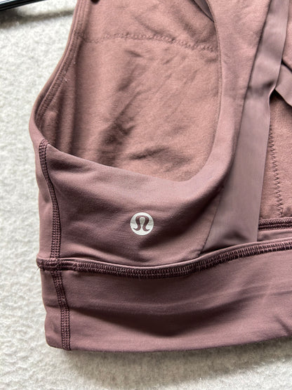 Lululemon Ignite Bra Size 8 Cherry Cola