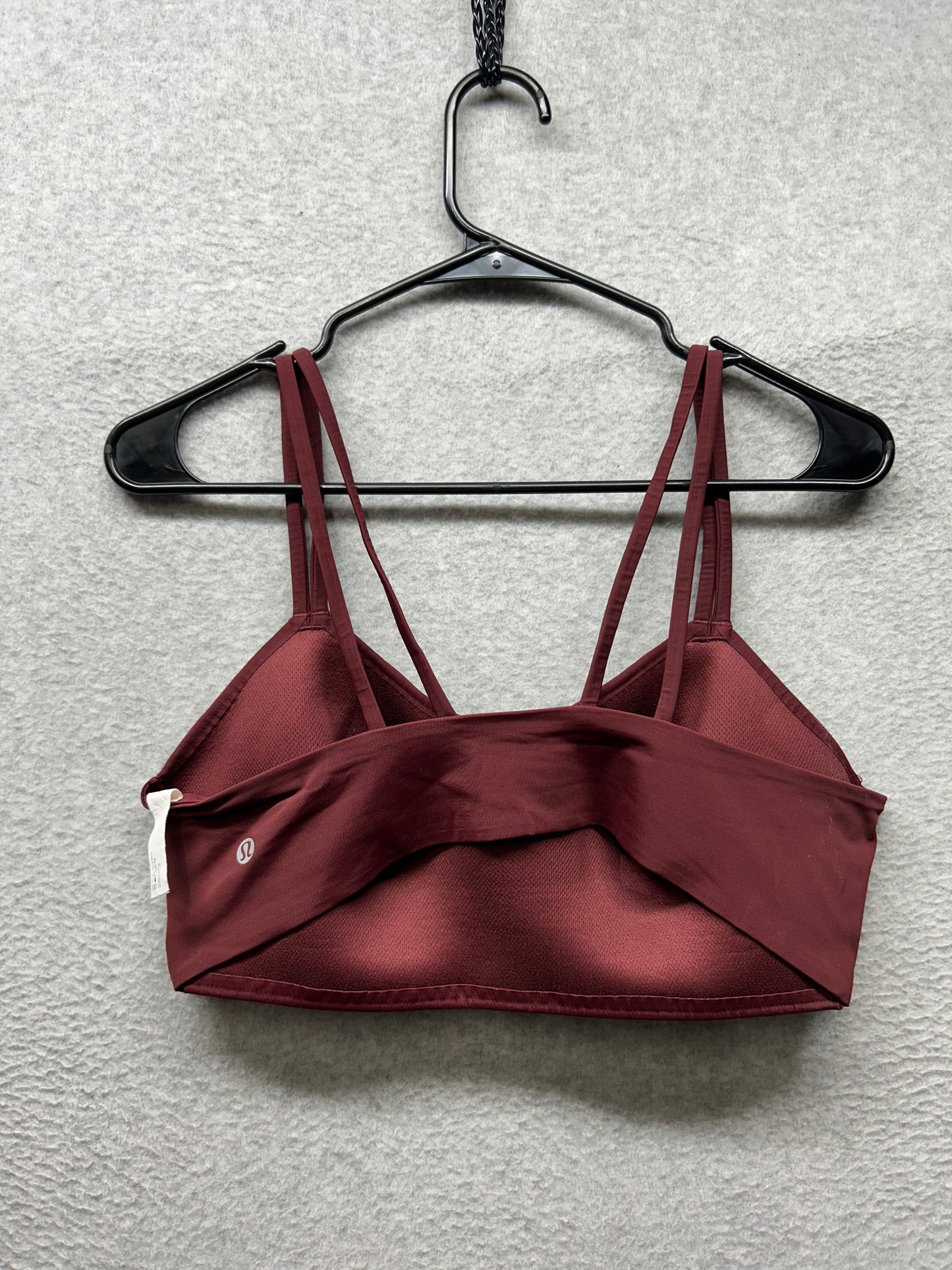 Lululemon Like a Cloud Bra Light Support B/C Cup Size 12 Date Brown