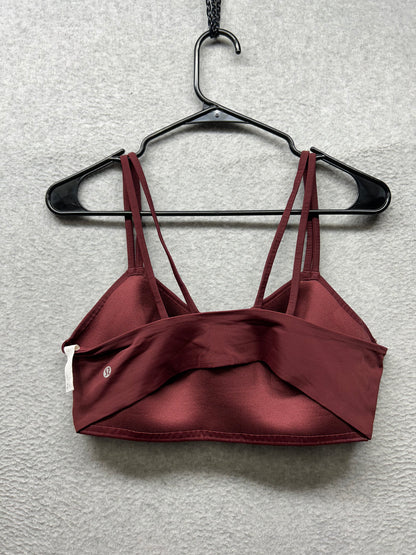 Lululemon Like a Cloud Bra Light Support B/C Cup Size 12 Date Brown
