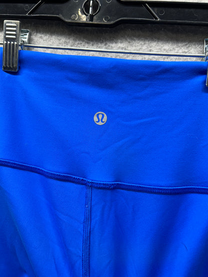 Lululemon Wunder Train High-Rise Tight 25" Size 0 Cerulean Blue