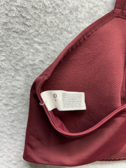 Lululemon Like a Cloud Bra Light Support B/C Cup Size 12 Date Brown