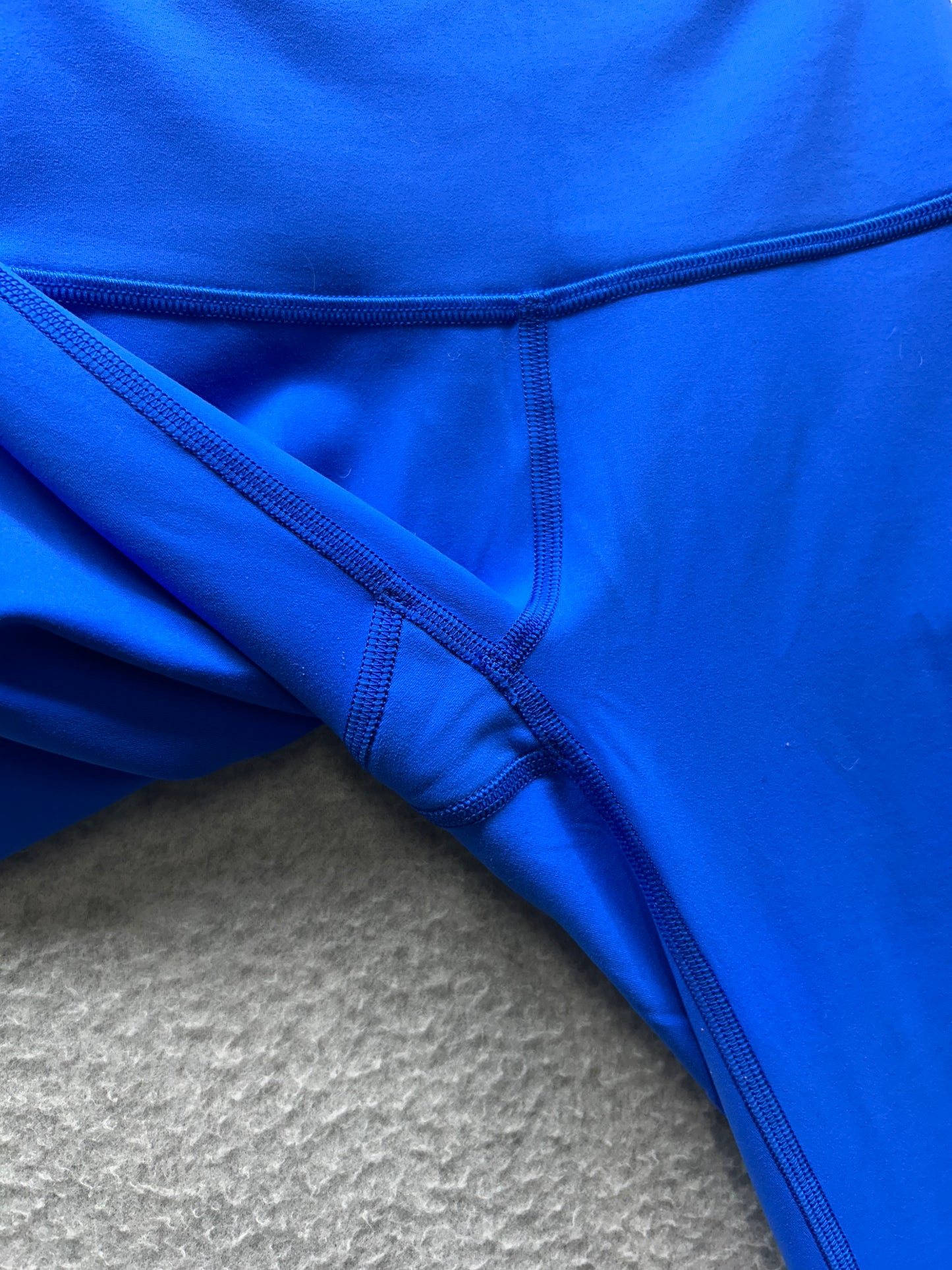 Lululemon Wunder Train High-Rise Tight 25" Size 0 Cerulean Blue
