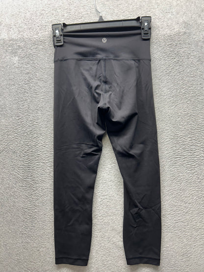 Lululemon Wunder Train High-Rise Crop 24" Size 4 Black