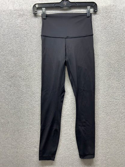 Lululemon Wunder Under Hi-Rise 7/8 Tight Full-On Luxtreme 26.5" Size 2 Black