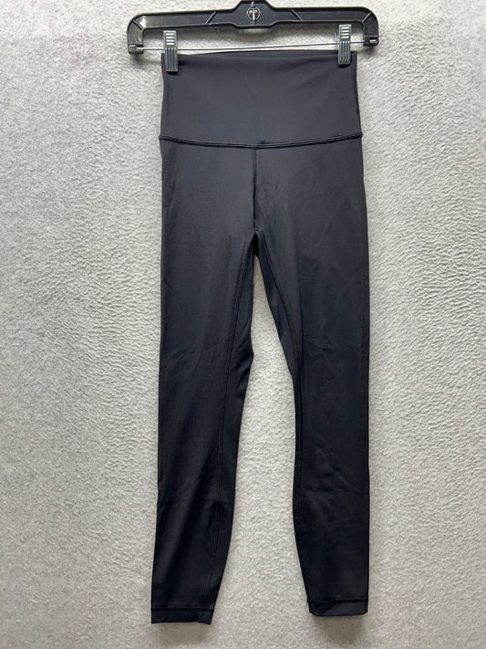 Lululemon Wunder Under Hi-Rise 7/8 Tight Full-On Luxtreme 26.5" Size 2 Black