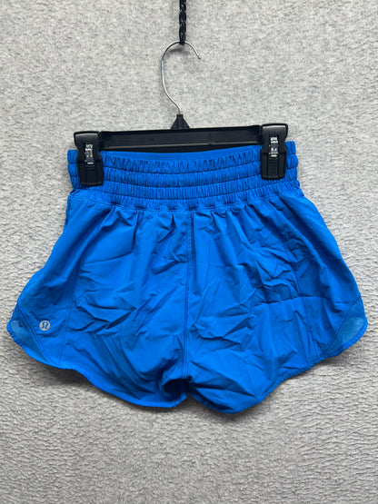 Lululemon Hotty Hot High-Rise Lined Short 4" Size 0 (Square) Poolside