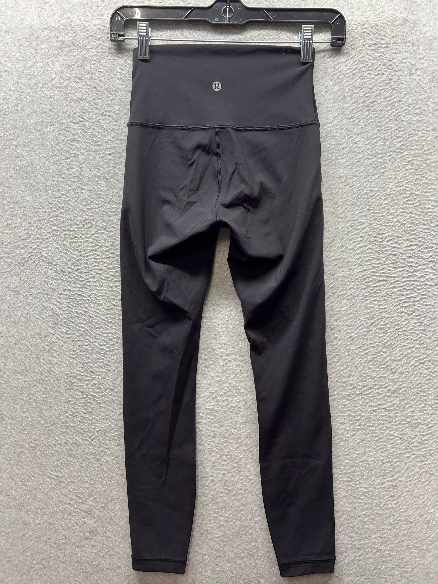 Lululemon Wunder Under Hi-Rise 7/8 Tight Full-On Luxtreme 26.5" Size 2 Black
