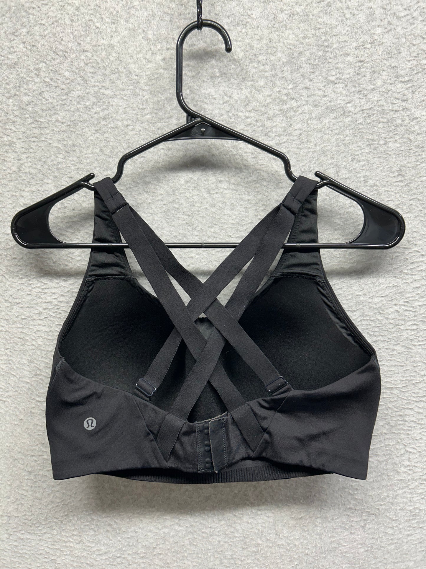 Lululemon Energy Bra High Support Size 36DD Black