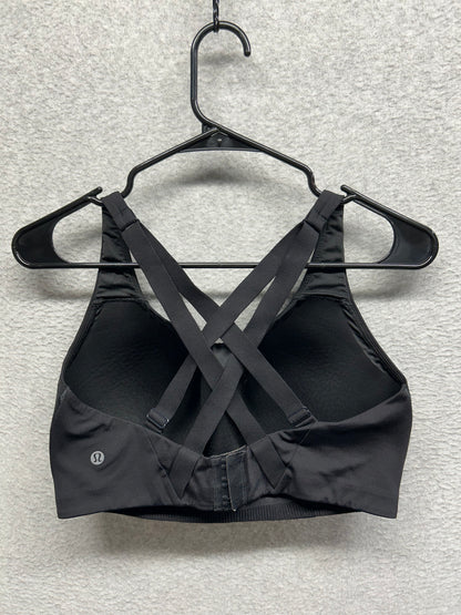 Lululemon Energy Bra High Support Size 36DD Black