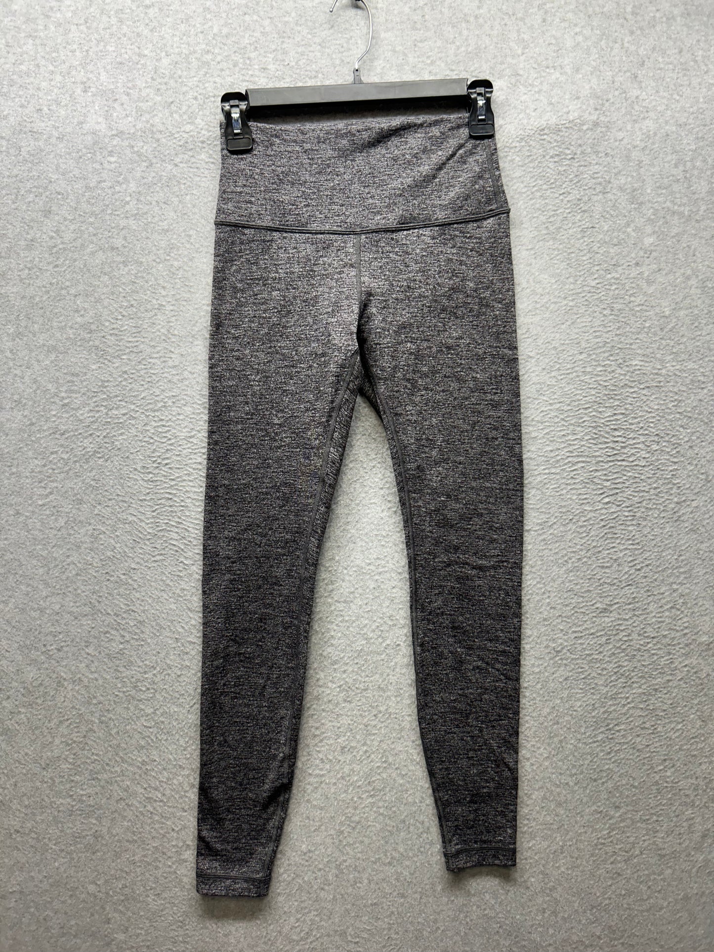 Lululemon Wunder Under Hi-Rise Tight 28" Size 6 Heathered Black