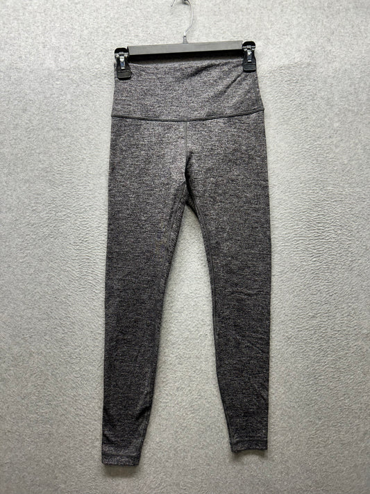Lululemon Wunder Under Hi-Rise Tight 28" Size 6 Heathered Black