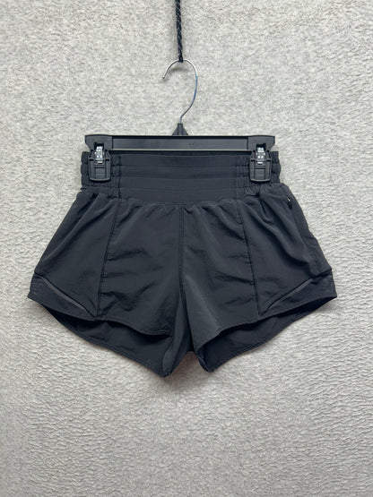 Lululemon Hotty Hot Short High-Rise 2.5" Size 0 Black