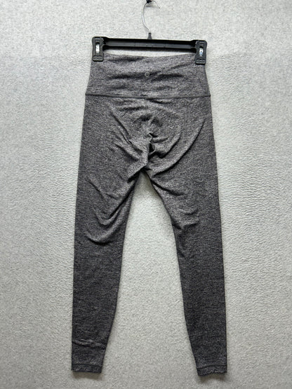 Lululemon Wunder Under Hi-Rise Tight 28" Size 6 Heathered Black