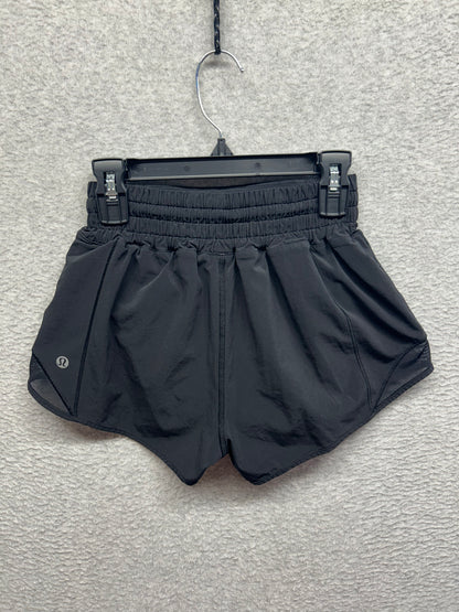 Lululemon Hotty Hot Short High-Rise 2.5" Size 0 Black