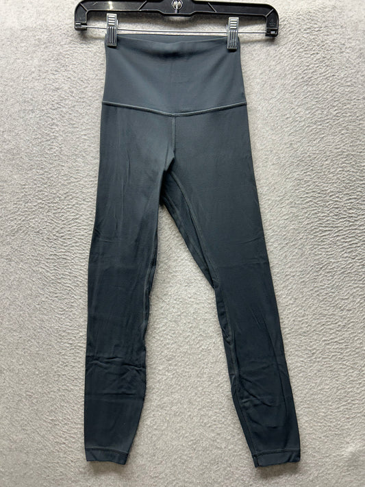 Lululemon Align Pant II 25" Size 0 Graphite Grey