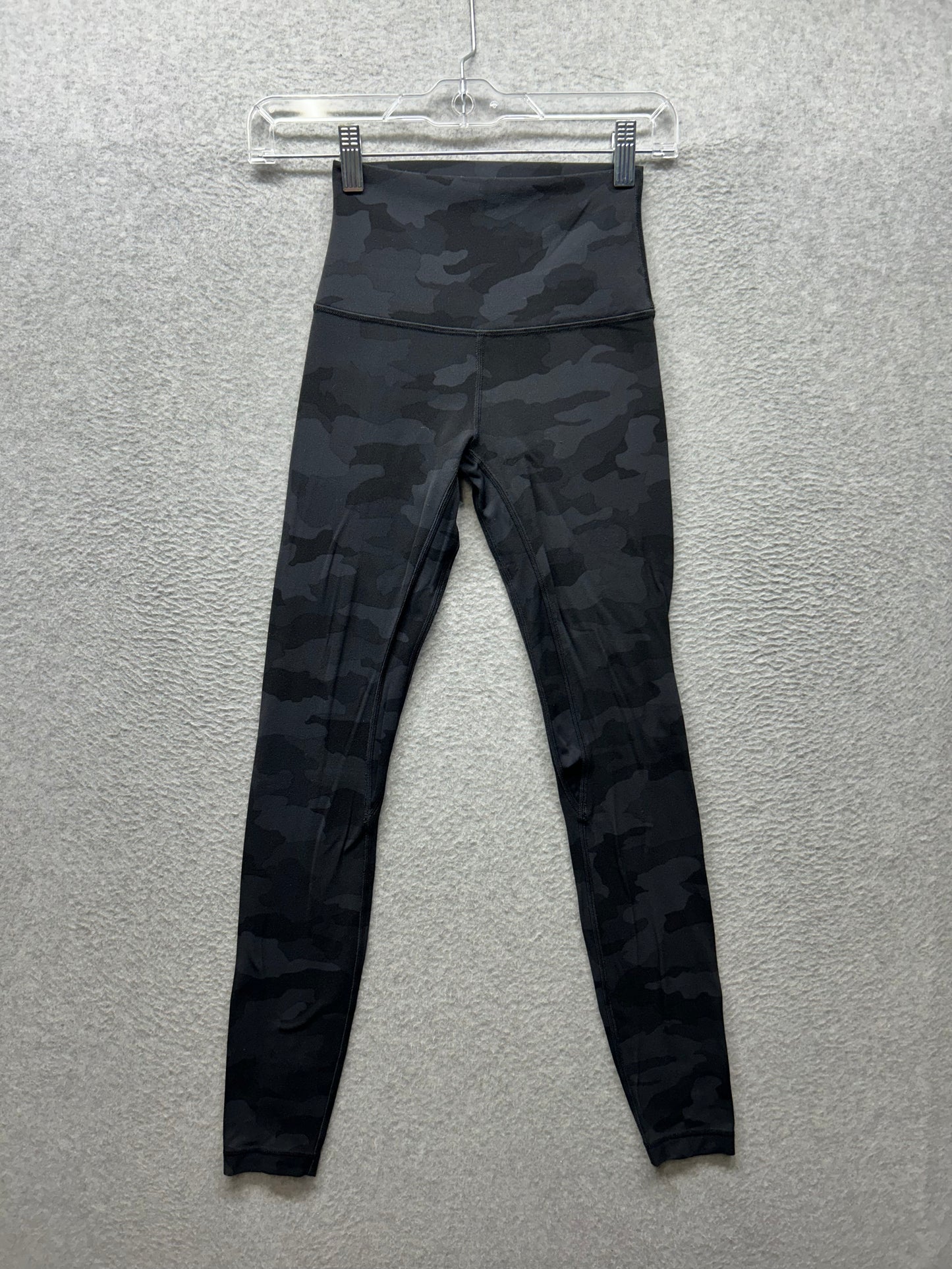 Lululemon Align Pant 27" Size 2 Heritage 365 Camo Deep Coal Multi