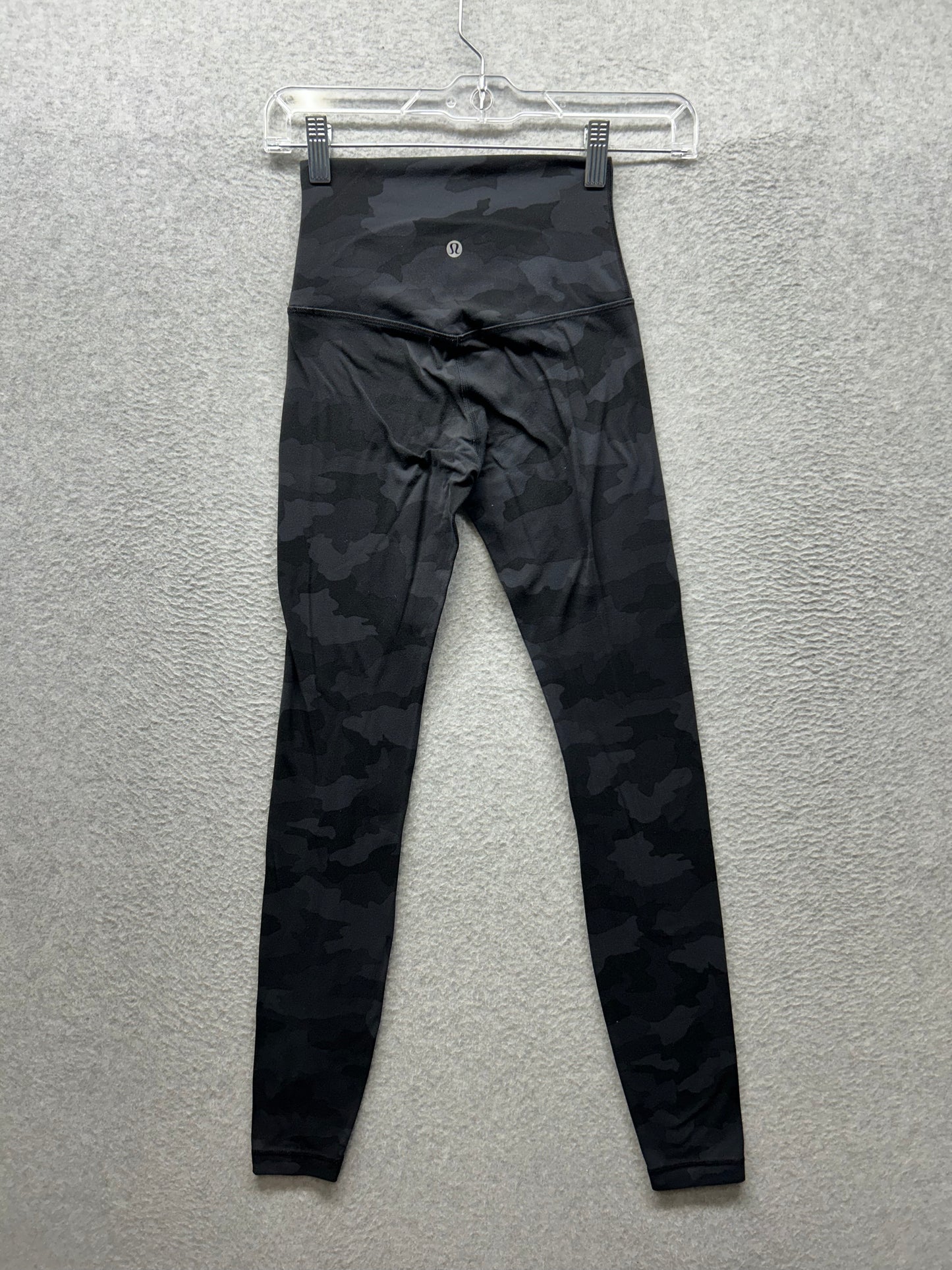 Lululemon Align Pant 27" Size 2 Heritage 365 Camo Deep Coal Multi