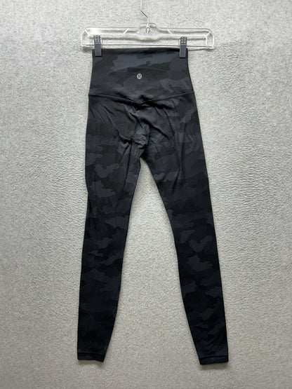 Lululemon Align Pant 27" Size 2 Heritage 365 Camo Deep Coal Multi