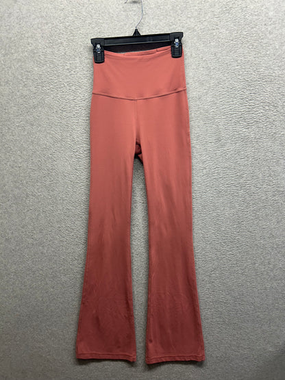 Lululemon Groove Super-High-Rise Flared Pant Nulu Size 0 Brier Rose