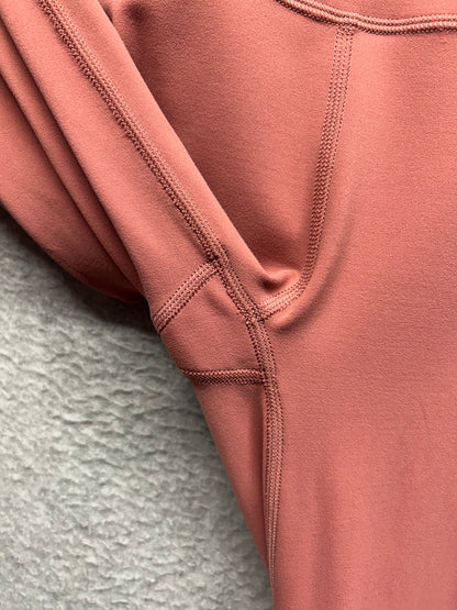 Lululemon Groove Super-High-Rise Flared Pant Nulu Size 0 Brier Rose