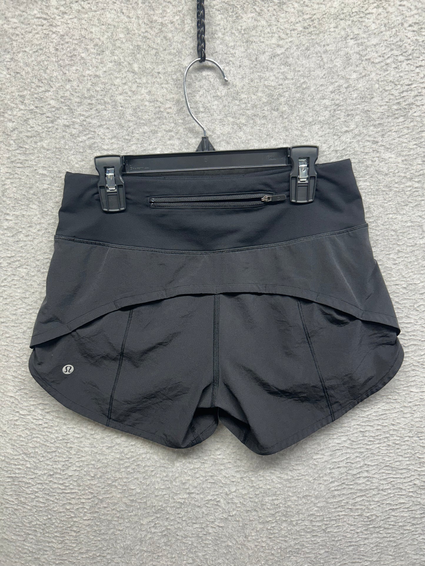 Lululemon Speed Up Mid-Rise Short 4" Size 2 Black
