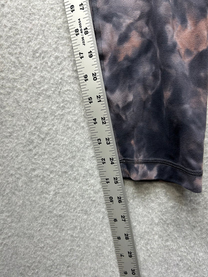 Lululemon Align Pant 25" Size 8 Diamond Dye Diamond Dye Graphite Grey Pink Pastel