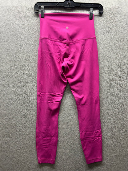Lululemon Align High-Rise Pant 25" Size 4 Sonic Pink