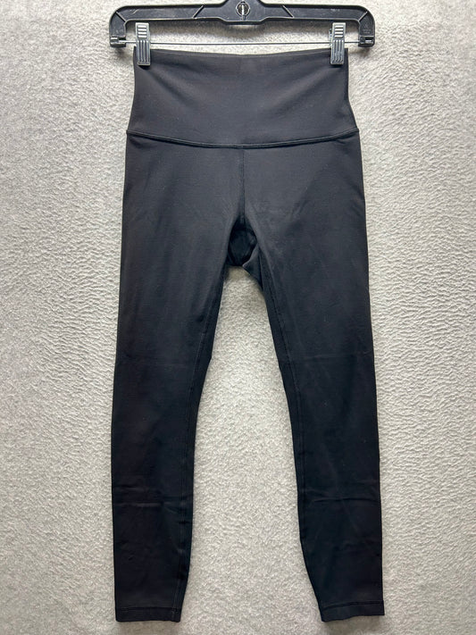 Lululemon Wunder Under High-Rise 7/8 Tight Full-On Luon 25" Size 4 Black