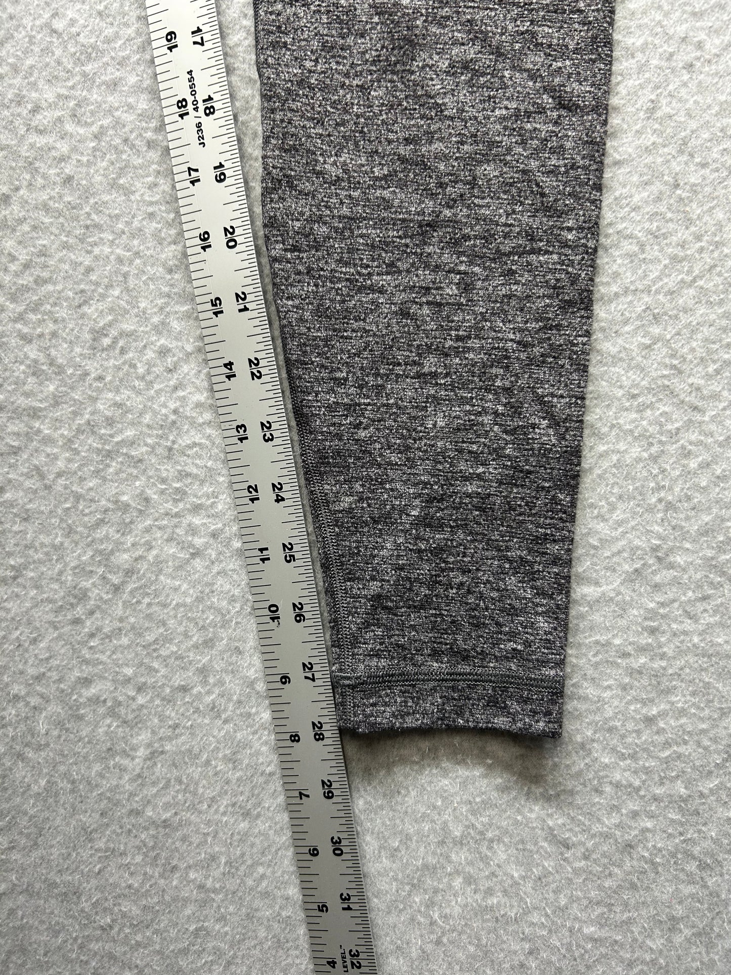 Lululemon Wunder Under Hi-Rise Tight 28" Size 6 Heathered Black