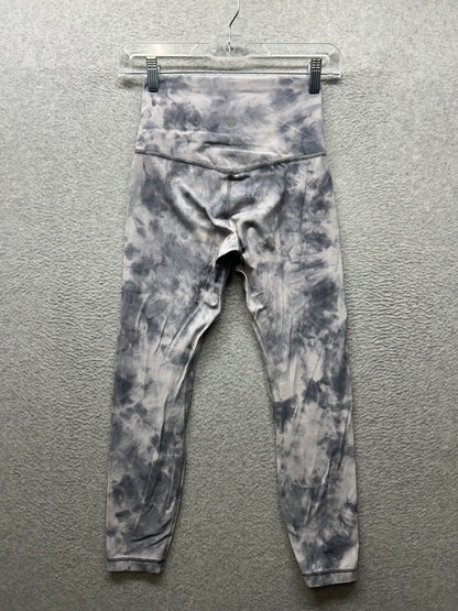 Lululemon Align Pant 25" Size 4 Diamond Dye Diamond Dye Stargaze Pitch Grey