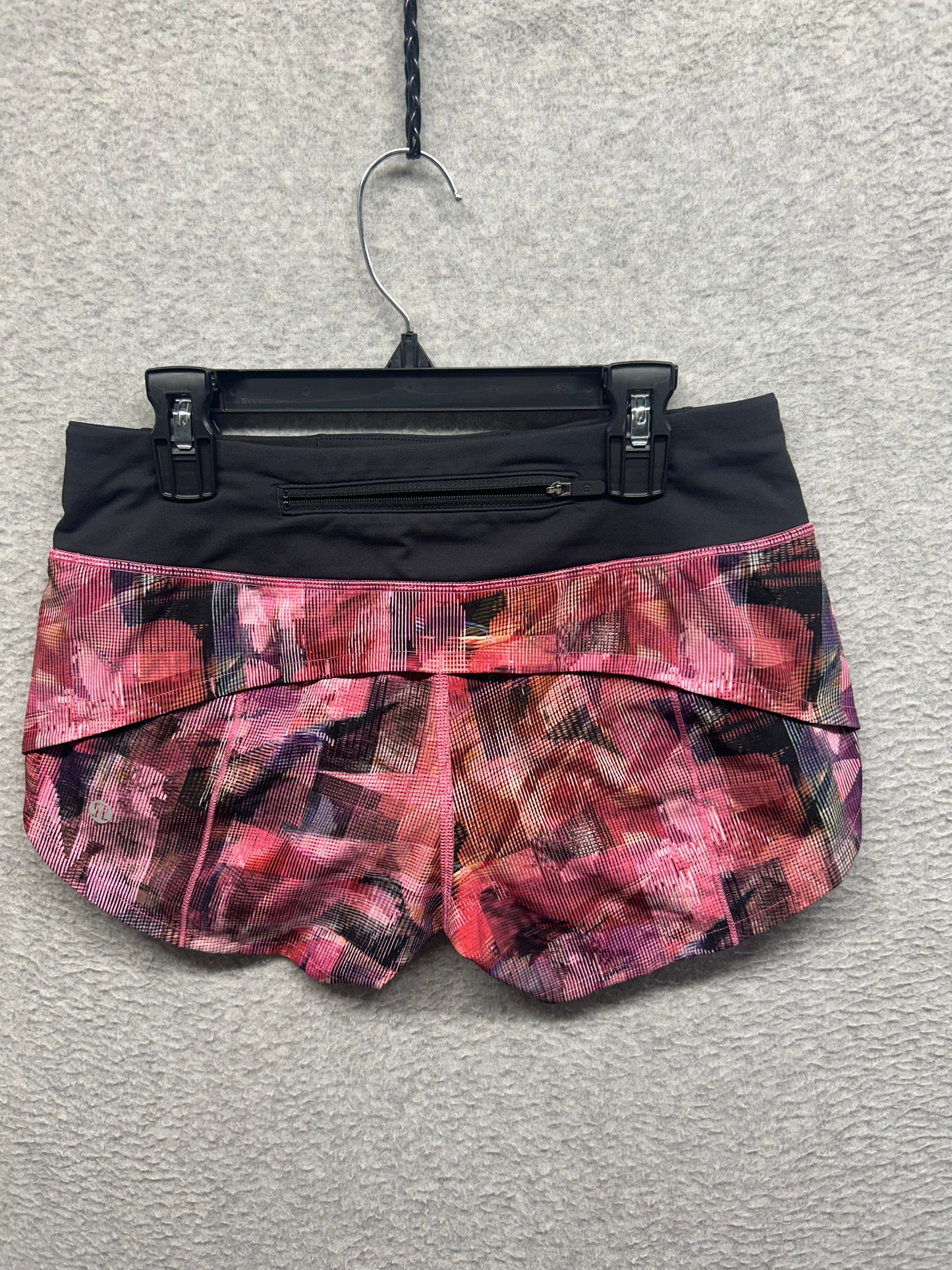 Lululemon Speed Up Short 2.5" Size 2 Sun Dazed Multi Pink