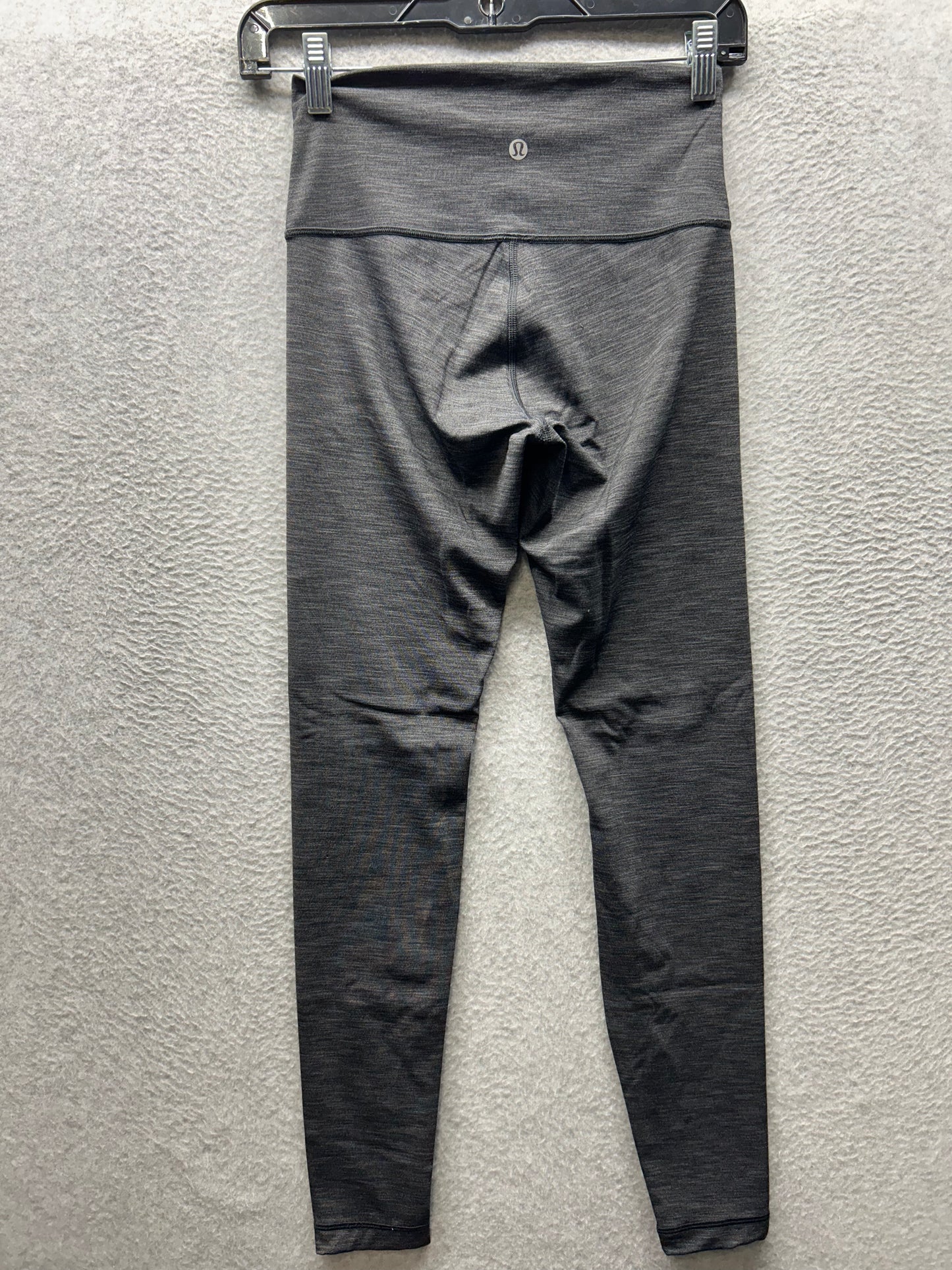 Lululemon Wunder Under Hi-Rise Tight Full-On Luxtreme 28" Size 4 Heathered Black