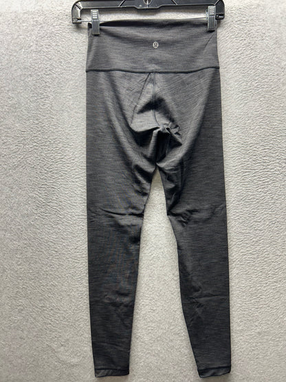 Lululemon Wunder Under Hi-Rise Tight Full-On Luxtreme 28" Size 4 Heathered Black