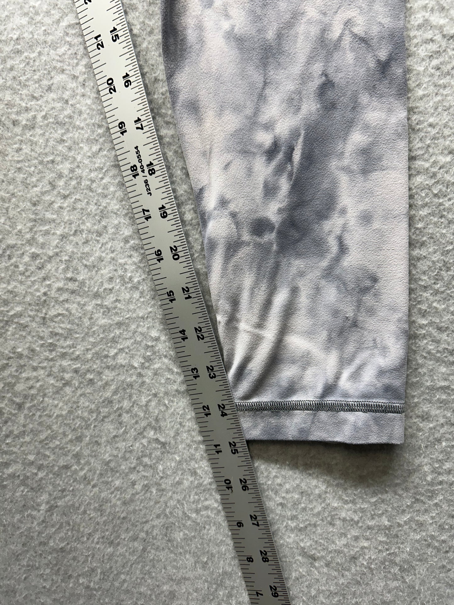 Lululemon Align Pant 25" Size 4 Diamond Dye Diamond Dye Stargaze Pitch Grey