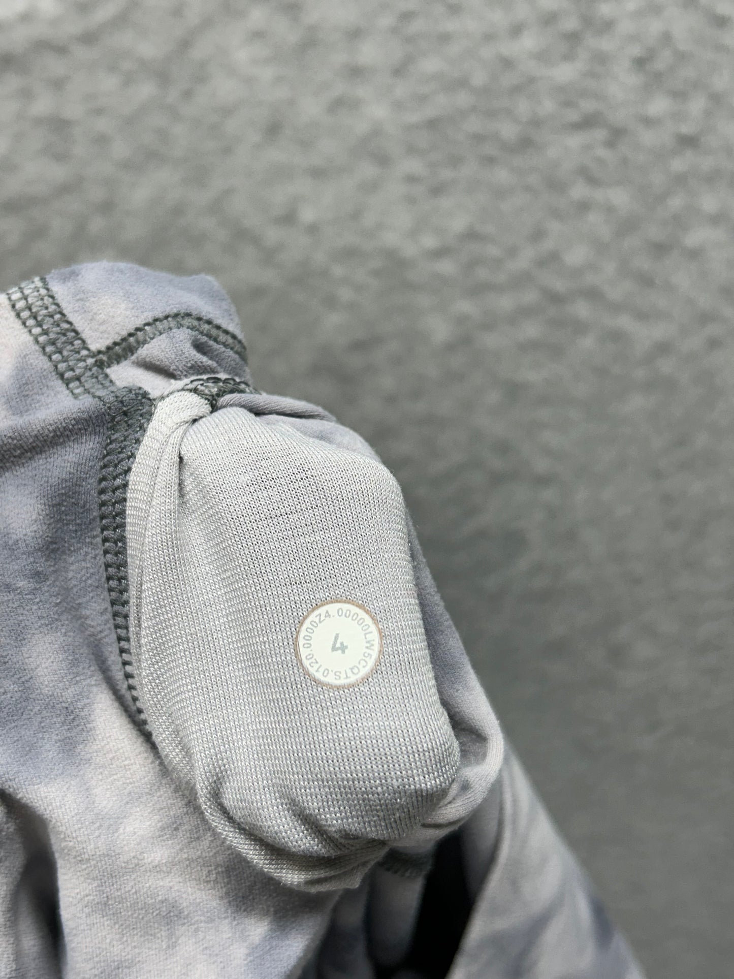 Lululemon Align Pant 25" Size 4 Diamond Dye Diamond Dye Stargaze Pitch Grey