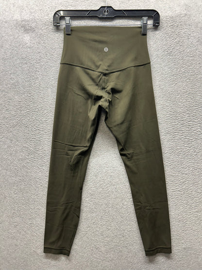 Lululemon Align Pant II 25" Size 4 Dark Olive