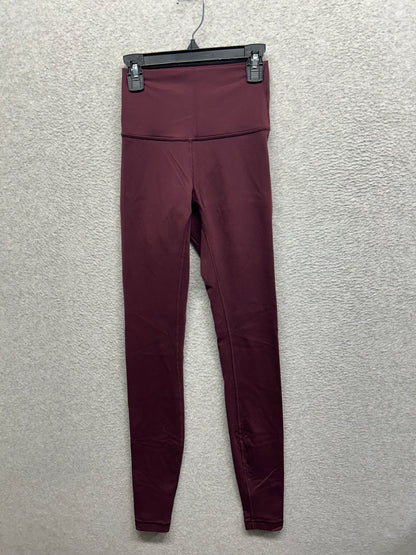 Lululemon Wunder Under High-Rise Tight 31" Size 2 Garnet